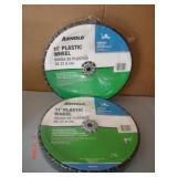 Arnold 11" Plastic Wheels Set of 2