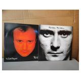 Lot of 2 Phil Collins Vinyl Records
