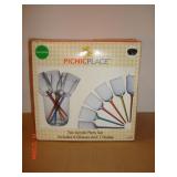 Picnic Palace 7Pc Acrylic Outdoor Set