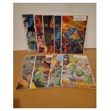 Lot of 9 The Savage Dragon Comic Books