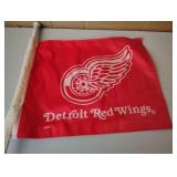 Detroit Red Wings Car Flag