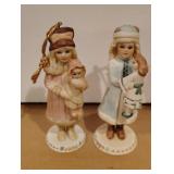 Jan Hagara Jolly & Jill 3-1/2" Ornaments