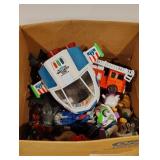 Large Lot Box of Random Toys