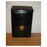 Fleur-De-Lis Metal Mail Box