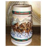 Vtg. Budweiser Stein "Special Delivery"