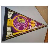 Wincraft Lakers 2000 Champions Basketball Pennant