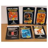 Lot of 6 Atari manuals