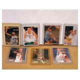 Lot of 7 Basketball Cards