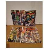 Lot of 8 Megalith #2-9 Comic Books
