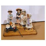 Jan Hagar Philips Cousins FIgurine Display
