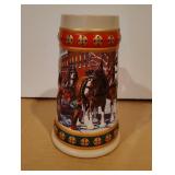 Budweiser Holiday Beer Stein