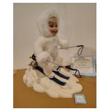 Ashton-Drake Slip Slidin Figurine W/ Box
