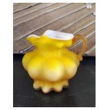 MCM Kanawha Yellow Satin Creamer