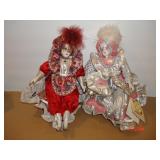 Lot of 2 Musical Revolving Jesters