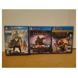 Lot of 3 Destiny PS3 Video Games