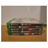 Lot of 5 Xbox One Sports Video Games