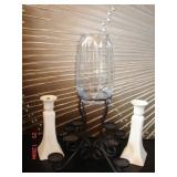 Hager Candle Holder Lot w/ Iron