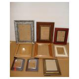 Lot of 10 Photo Frames
