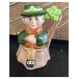 Leprechaun Toby Mug 4.5" x  4.5"