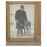 Framed photo of John Wayne &
