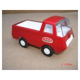 Vtg Tonka Red Pressed Steel Truck