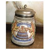 Gerz Beer Stein "Hops & Malt, God Preserves"