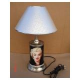 Marilyn Monroe Lamp approx 14"