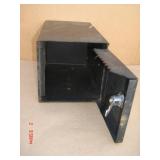Vintage Heavy Metal Mail Box No Key