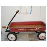 Vtg Radio Flyer 18 Red Wagon