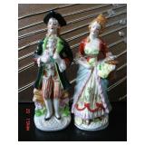 Vtg Porcelain Couple - Made in Japan