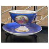 Vtg Royal Vienna Demi Tassie Cup & Saucer