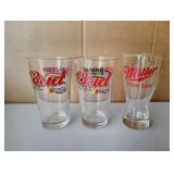 3 Beer Glasses