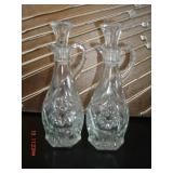 Vtg Anchor Hocking Cruets for