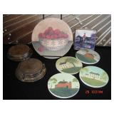 Coaster & Trivet Lot 21pcs