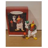 Hallmark Foghorn Leghorn & Henry Hawk Ornament