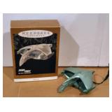 Hallmark Star Trek Romulan Warbird Light Ornament