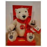Steiff Coca-Cola Polar Bear in Box
