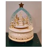 Department 56 Snowbabies Penguin Parade Music Box