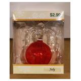 Garden Ridge July Birthstone Angel Ornament