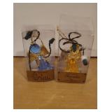 Roman November & December PigTail Ornaments