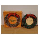 Avon Christmas 1993 Picture Frame Ornament