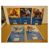 Lor of 5 Wolverine Civil War #42-46 Comic Books