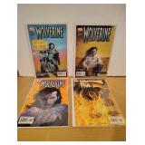 Lot of 4 Wolverine Comic Books