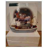 Department 56 Dudley Docker Boat Display