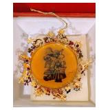 Danbury Mint Hummel Gold Ornament