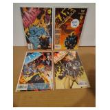 Lot of 4 Blaze Legacy of Blood #1-4 Comic Books
