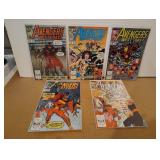 Lot of 5 West Coast Avengers Comic Books
