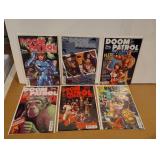 Lot of 6 Doom Patrol Comic Books #1-6