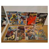 Lot of 8 Spectaculuar Spider-man Comic Books