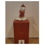Hallmark Dapper Bear Blown Glass Ornament